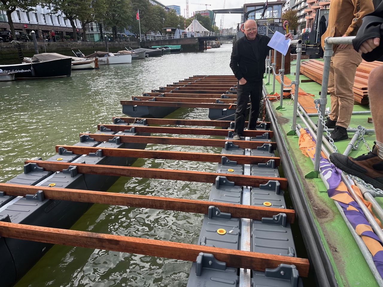 Test Floatlands Drijvers