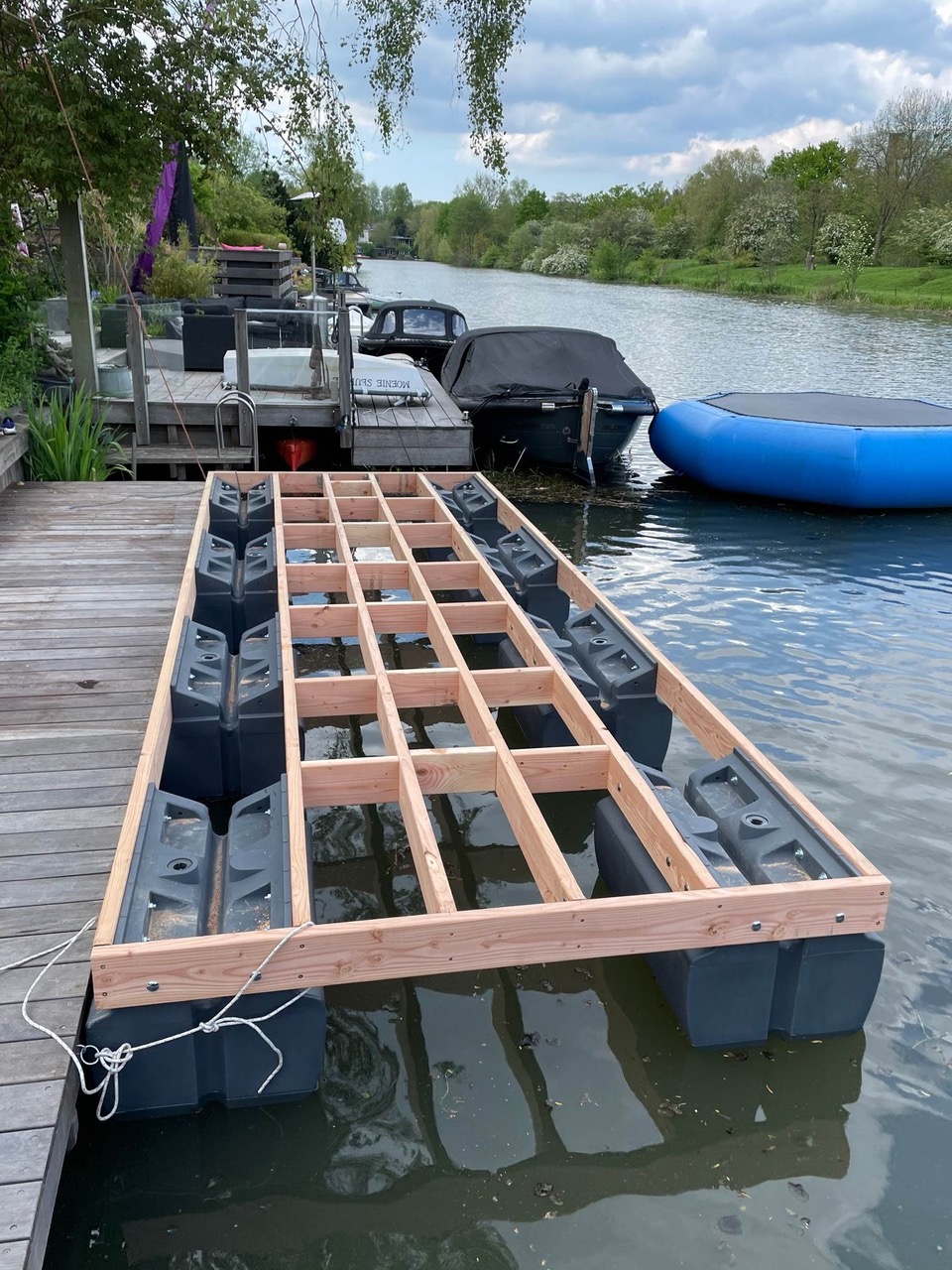 Test Floatlands Drijvers