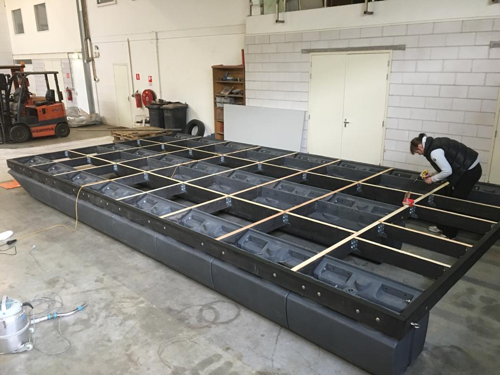 Test Floatlands Drijvers